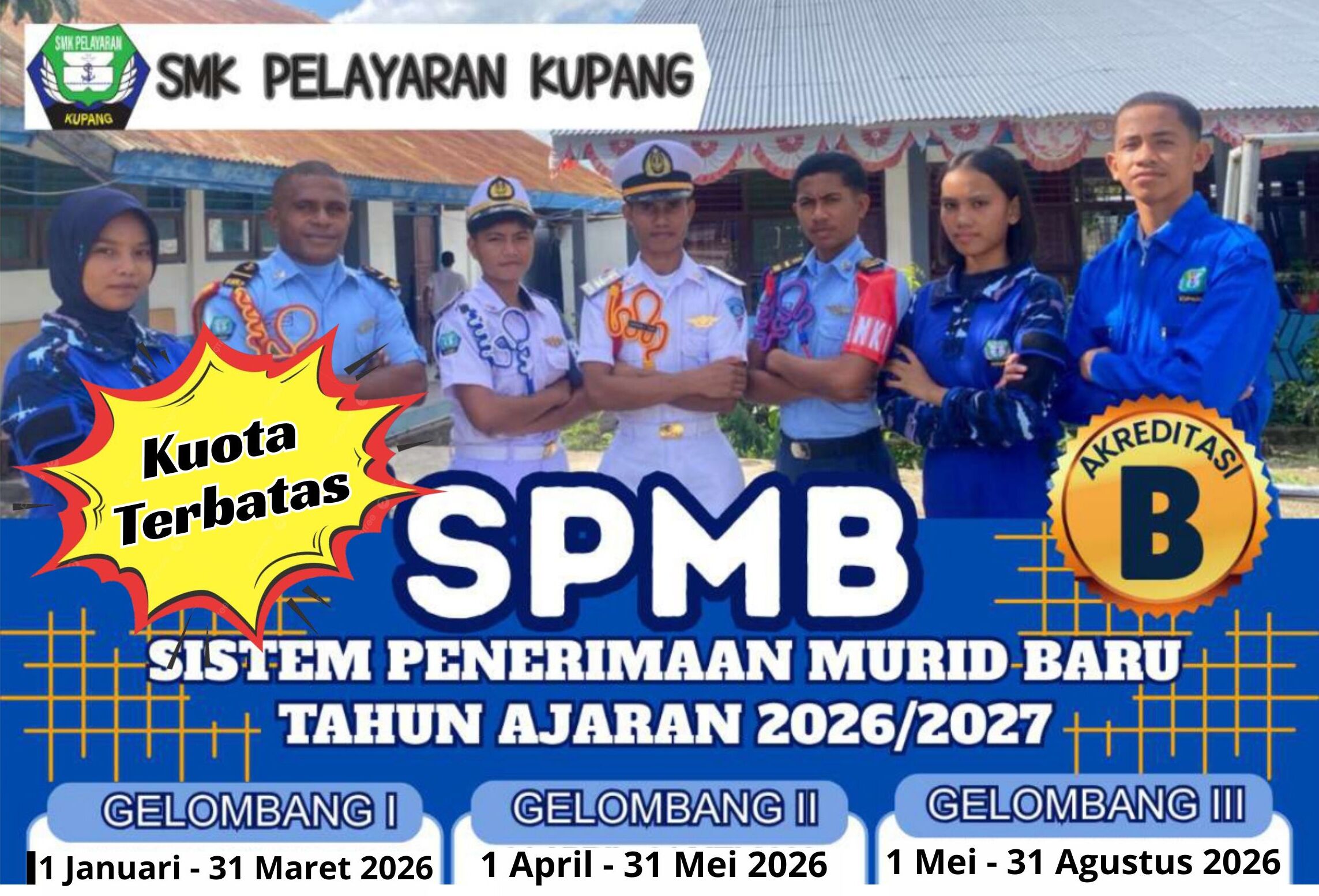 pendaftaran smk pelayaran kupang penerimaan murid baru