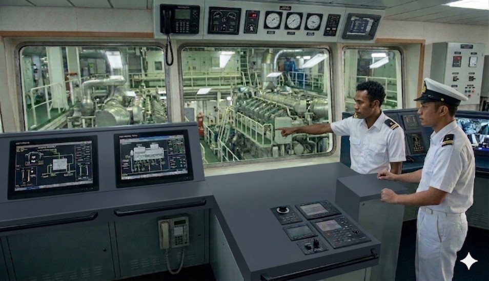 perwira mesin teknika kapal