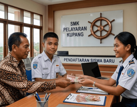 biaya masuk smk pelayaran kupang 2026