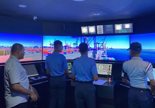 bridge simulator di smk pelayaran kupang